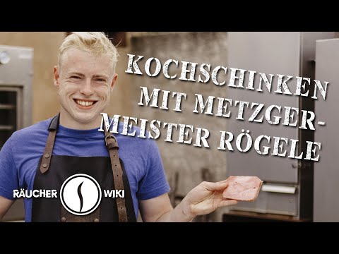 Zweierlei Kochschinken mit Metzgermeister Rögele (Räucherwiki Folge 47)