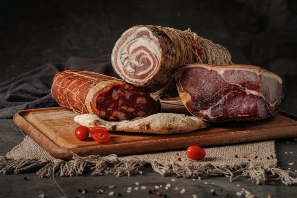 Geräuchertes Fleisch für eine Ketogene Diät